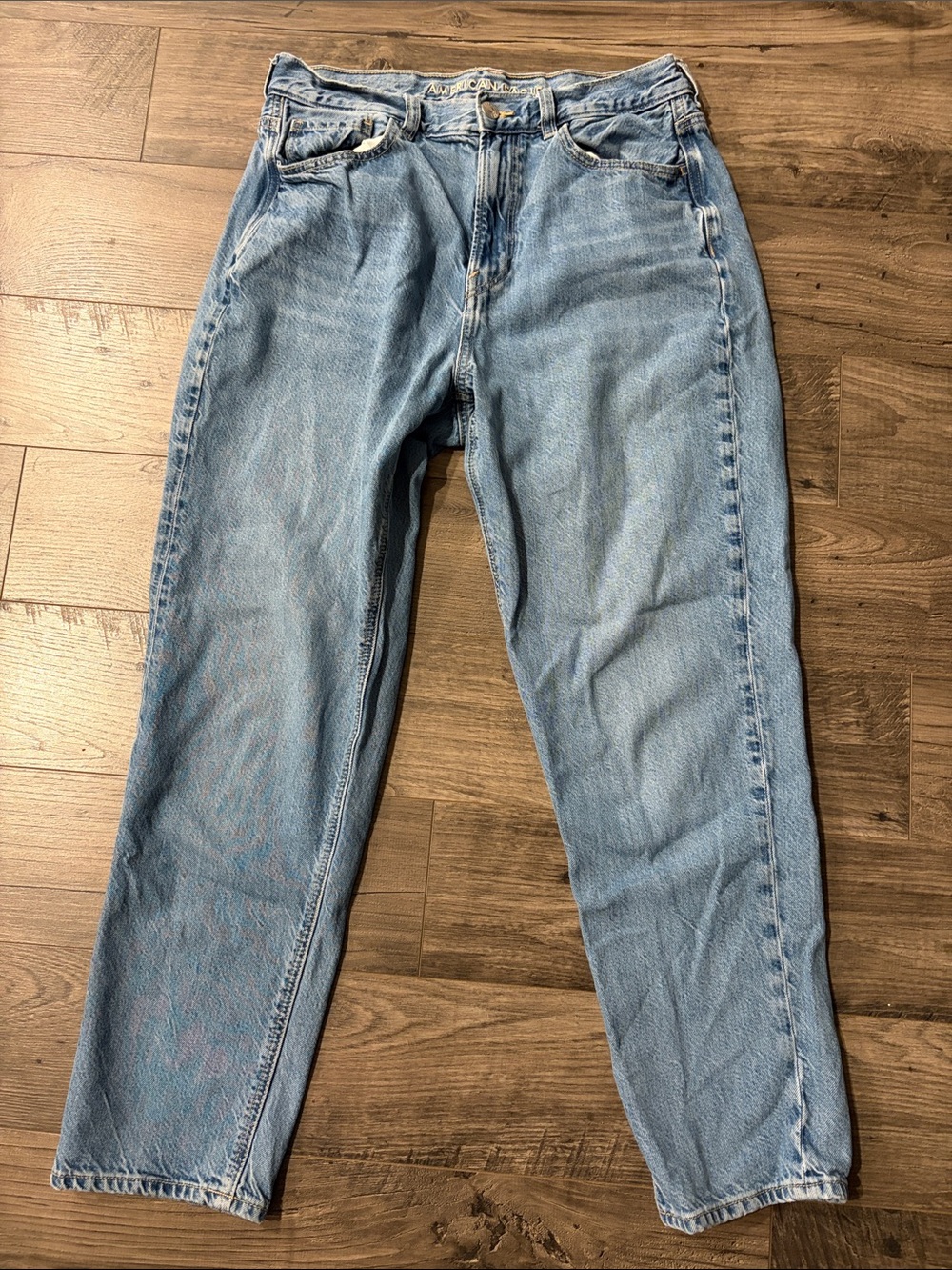American Eagle Outfitters Light Blue Mom Jeans
